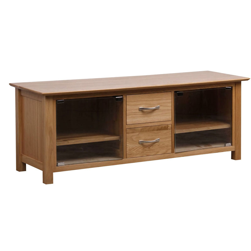 Modern Oak Entertainment Unit